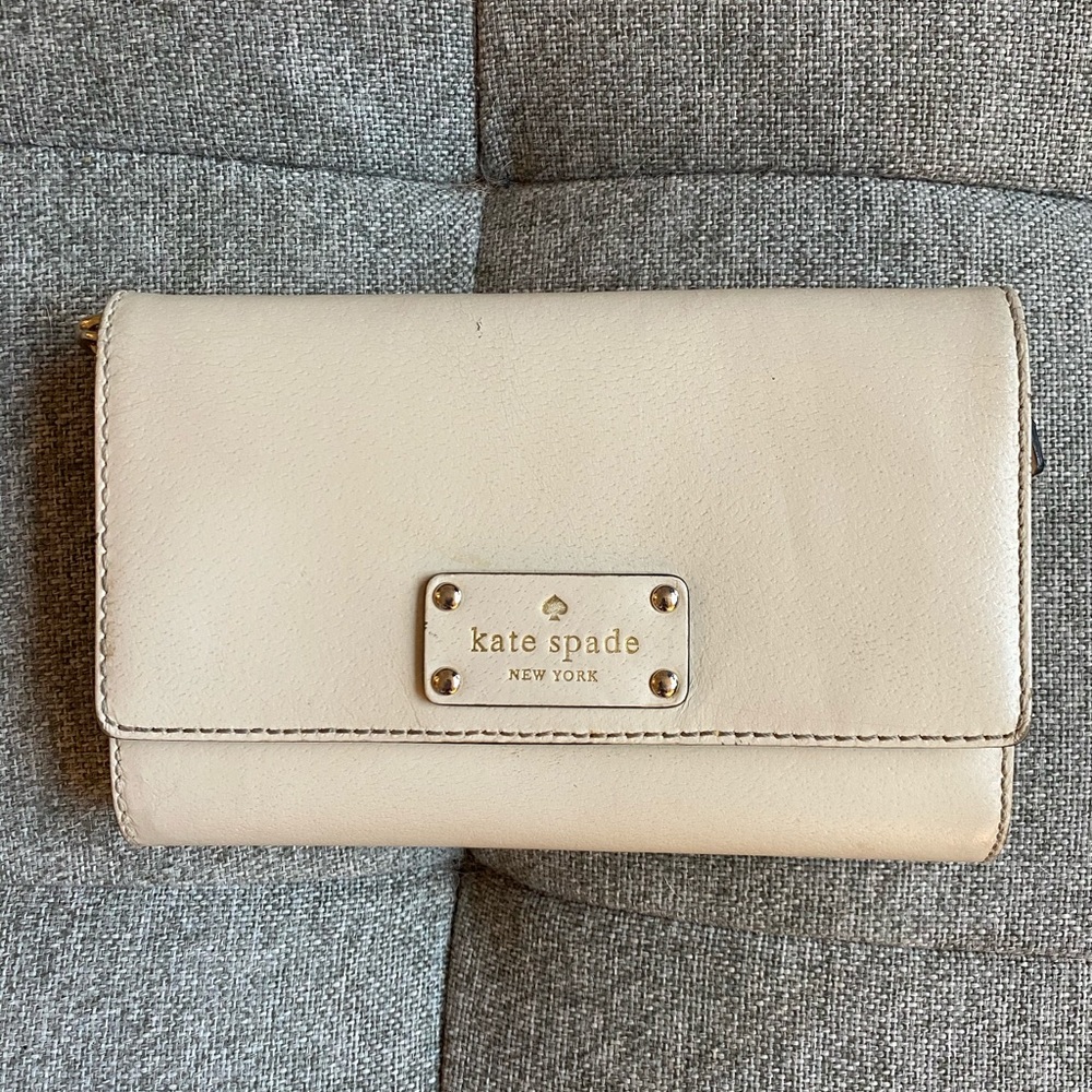 Kate Spade White Crossbody Bag